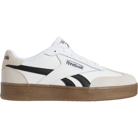 NEW REEBOK Leather Forte Lounger Double Up Sneakers White/sand women 2510 4S2 - Picture 1 of 7